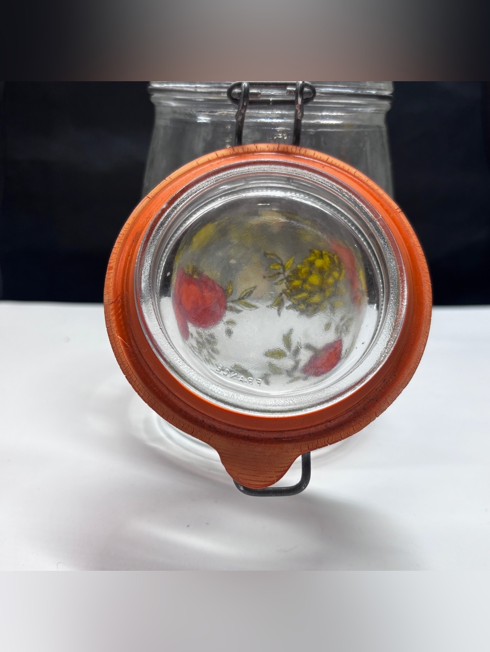 Vintage Arc"Spice Of Life" 1.5L& 2L Glass Canisters Jars Made in France - Picture 5 of 16